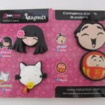 SET DE 4 IMANES TAIRA CHAN AND FRIENDS
